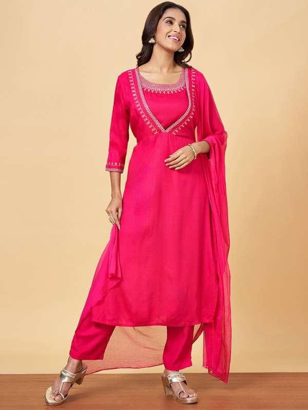 Pantaloons salwar suits collection store