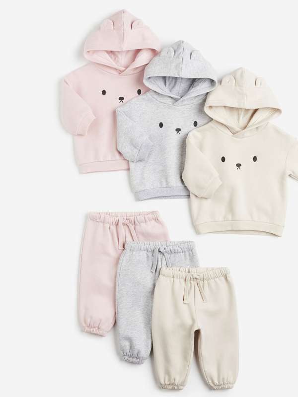 Pink h and m hoodie hotsell