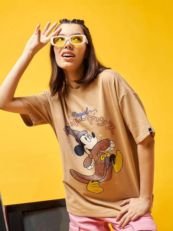 Mickey mouse t hot sale shirt for womens india