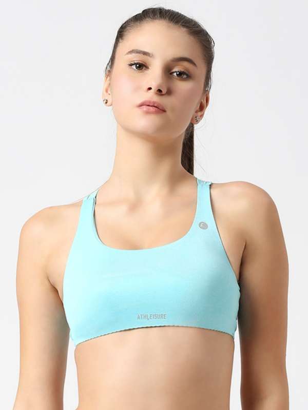 Buy Lovable Women Girls Nylon Spandex Lycra Removable Pads Seamless  Activewear Full Coverage Regular Closure Sports Bra (Black-Coral  Stripes_Size-XXL) Online at Best Prices in India - JioMart.