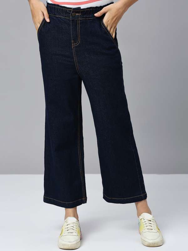 Flared jeans myntra sales