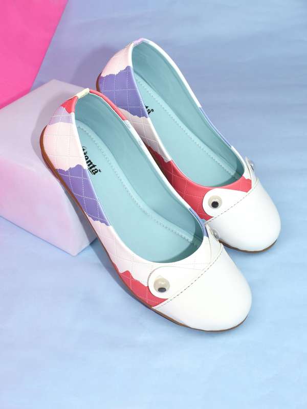 Girls white ballet new arrivals pumps