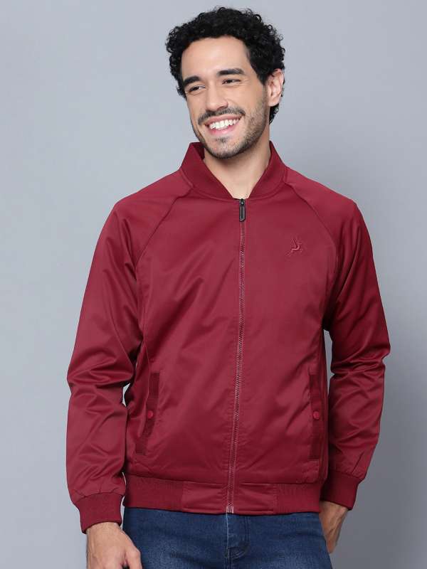 Maroon top color jacket