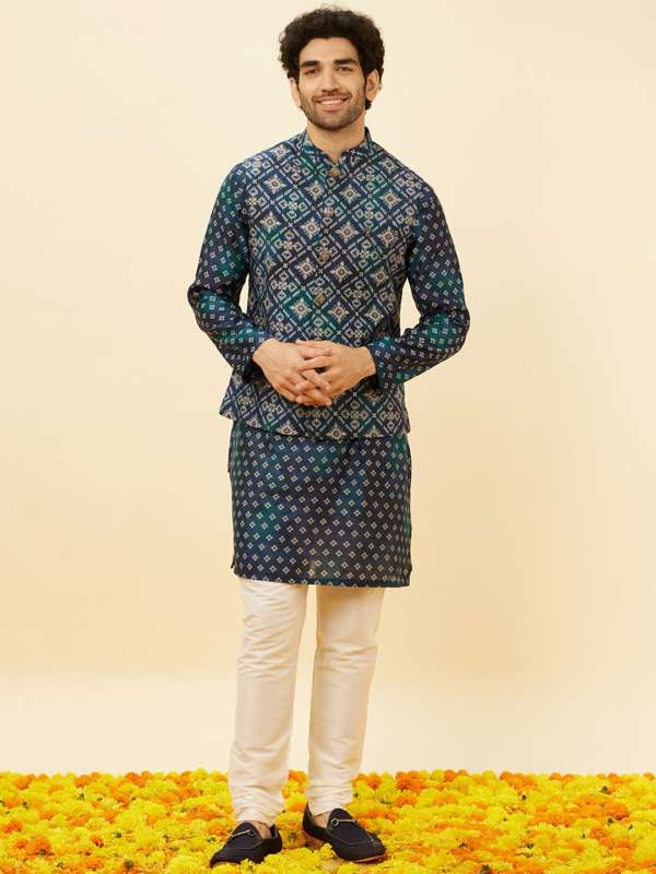 Manyavar Jackets Kurta Pyjama Buy Manyavar Jackets Kurta Pyjama online in India