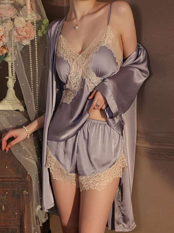 Buy 3 Piece Night Suits Online in India Myntra