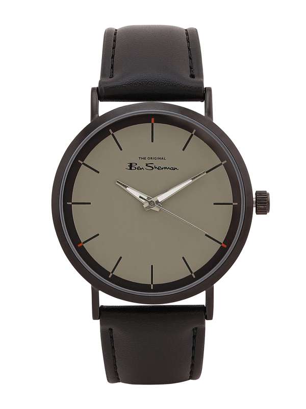 ben sherman watch leather strap