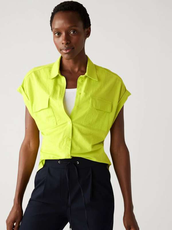 Marks and spencer deals short sleeve formal shirts