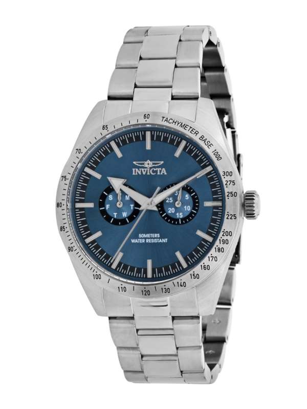 Invicta 9308 Silver Blue Analog Watch 1430008 Thml Buy Invicta 9308 Silver Blue Analog Watch 1430008 Thml online in India