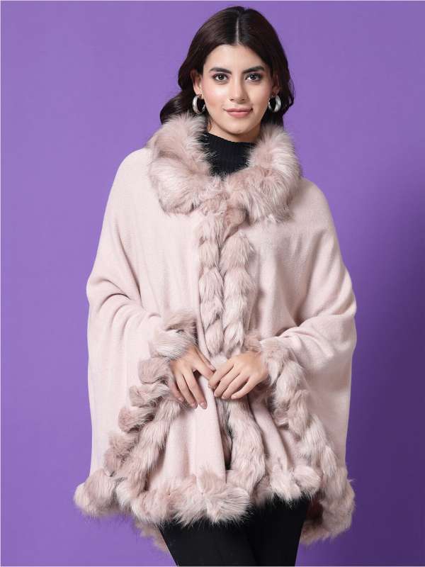 Fur sweater sales myntra