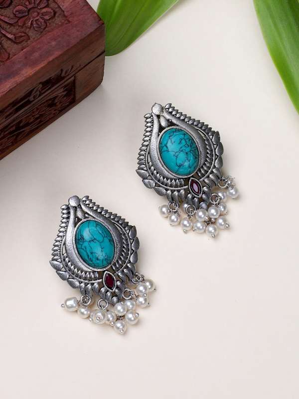 Firoza Earrings Buy Firoza Earrings online in India