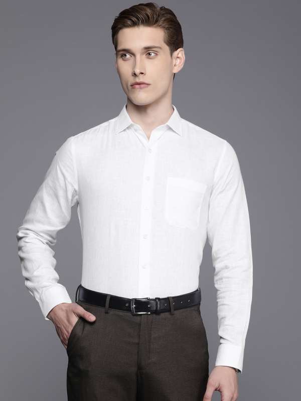 Linen shirts clearance louis philippe