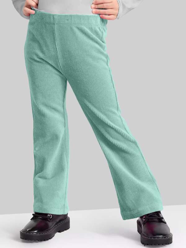 Cherry & Jerry Regular Fit Girls Green Trousers - Buy Cherry & Jerry  Regular Fit Girls Green Trousers Online at Best Prices in India