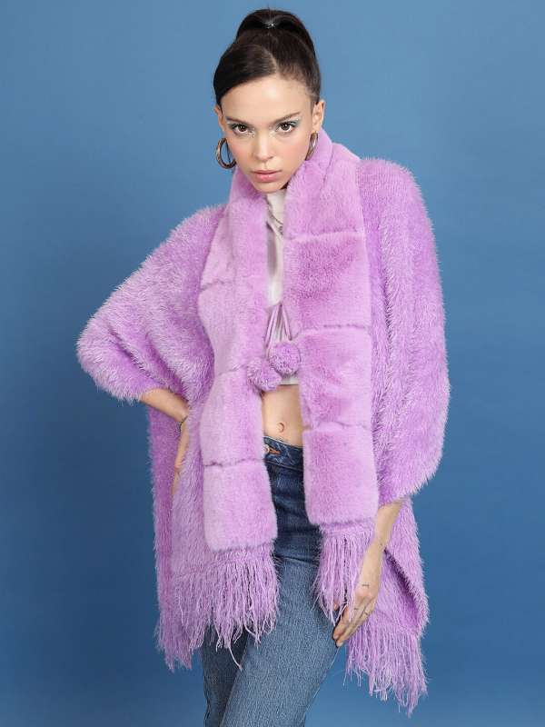 Faux top fur sweaters