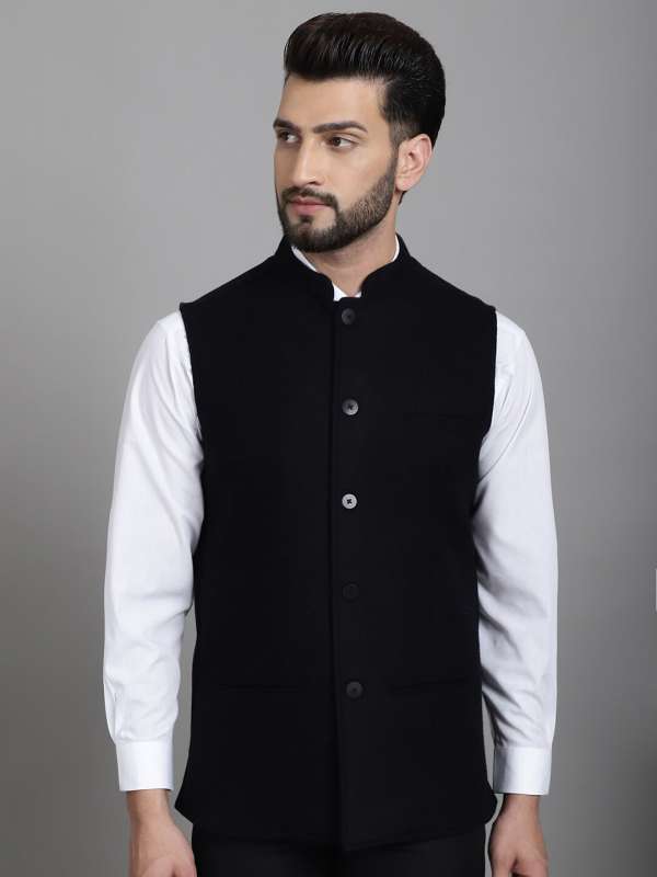 Waistcoat myntra hotsell