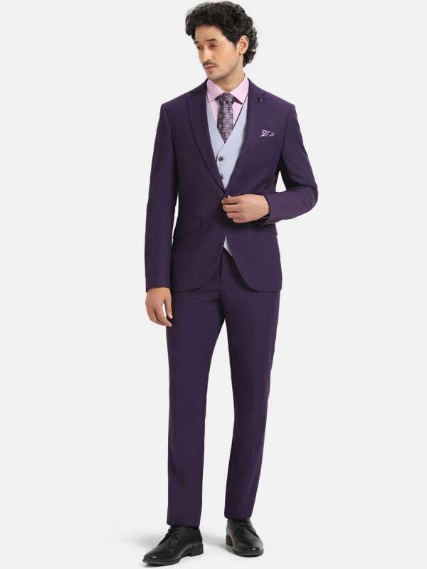 Purple coat 2025 suit