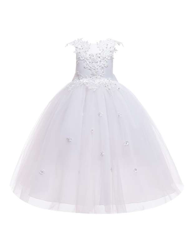 White new arrivals gown myntra