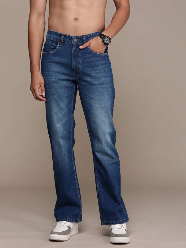 Mens tight bootcut jeans top