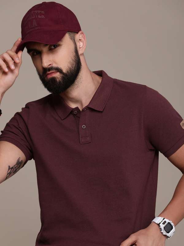 Polo shirt store with hat