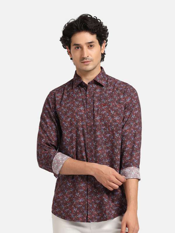 Printed shirts myntra sales