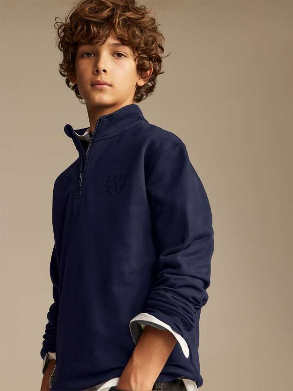 Boys zip sweatshirt store
