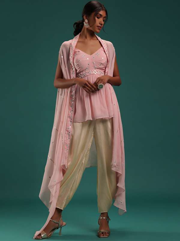 Dhoti Salwar Sets Shrug Buy Dhoti Salwar Sets Shrug online in India