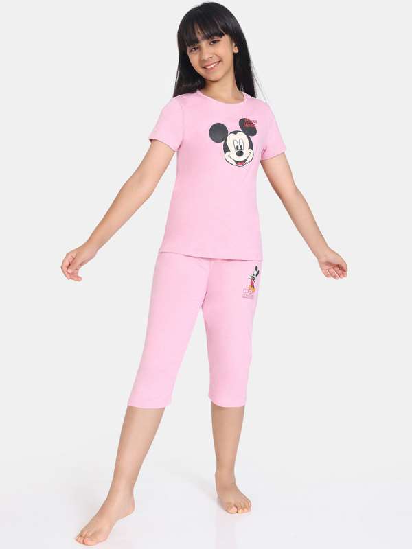 Mickey Friends Pink Night Suit Buy Mickey Friends Pink Night