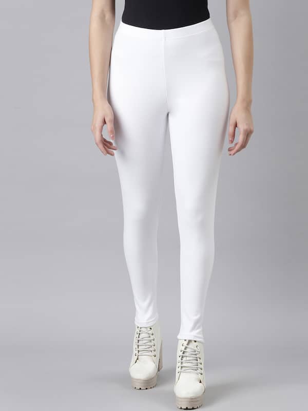 Buy GO COLORS Womens Solid Leggings | Shoppers Stop-anthinhphatland.vn