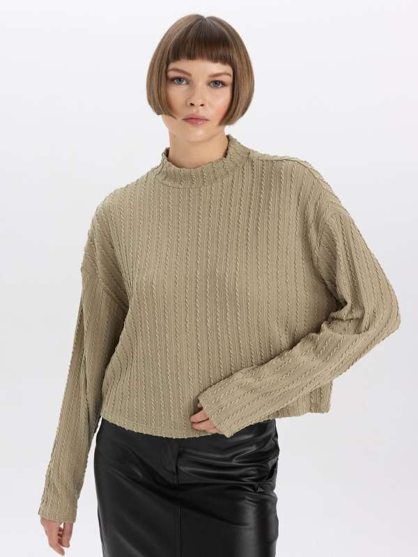 High Neck Sweaters Buy High Neck Sweaters online in India
