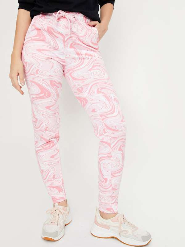 Pink Track Pants - Buy Pink Track Pants online in India