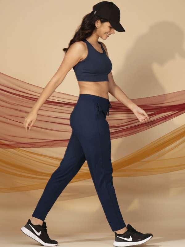 Buy Brown Track Pants for Women by BLISSCLUB Online