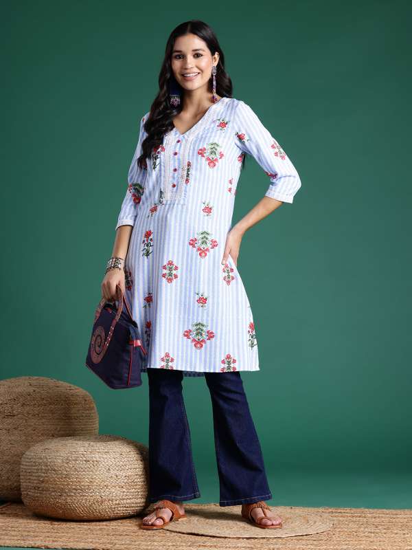 Kurta neck design with lace clearance