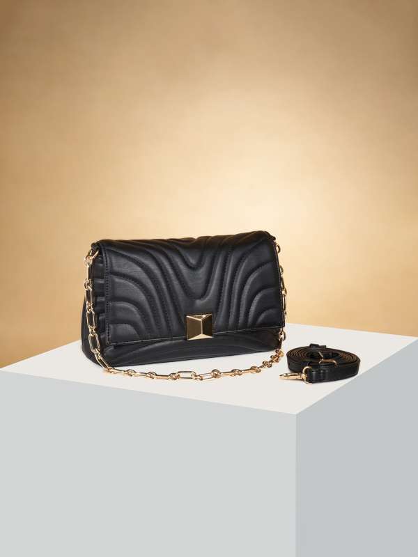 Forever glam sales black sling bags