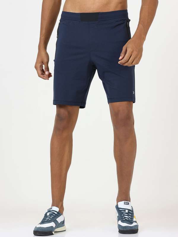 Athletic fit golf shorts top