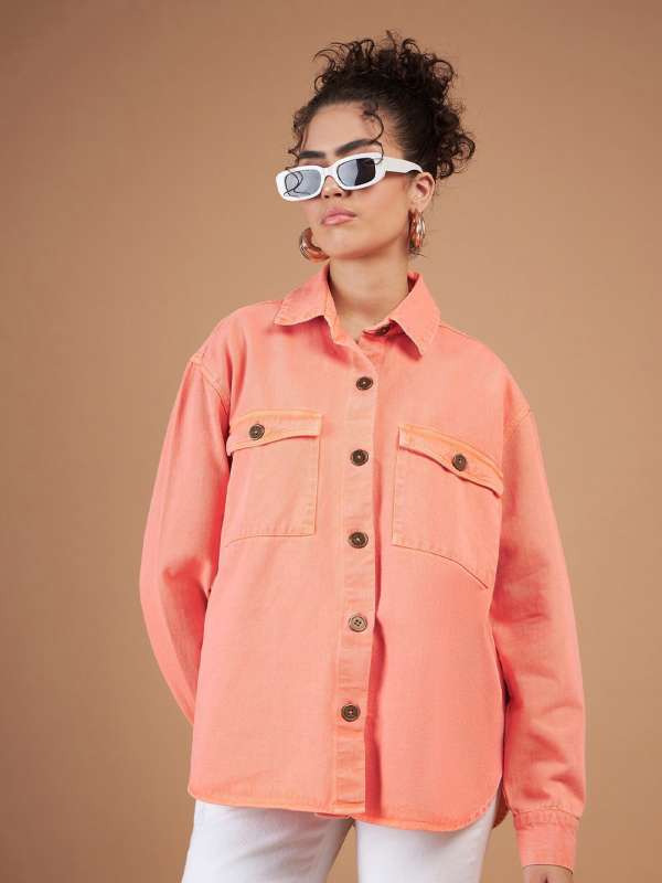 Ladies jeans discount shirt online shopping