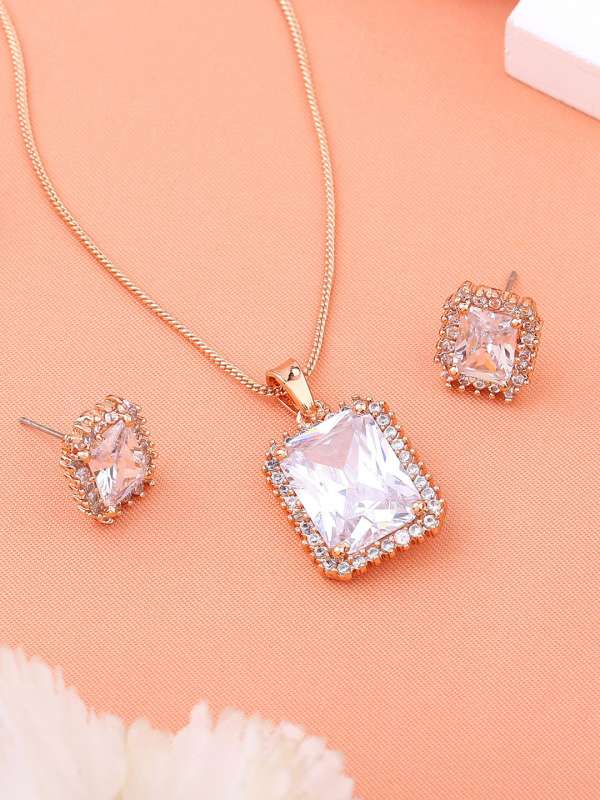 Chain jhumka cheap earring set