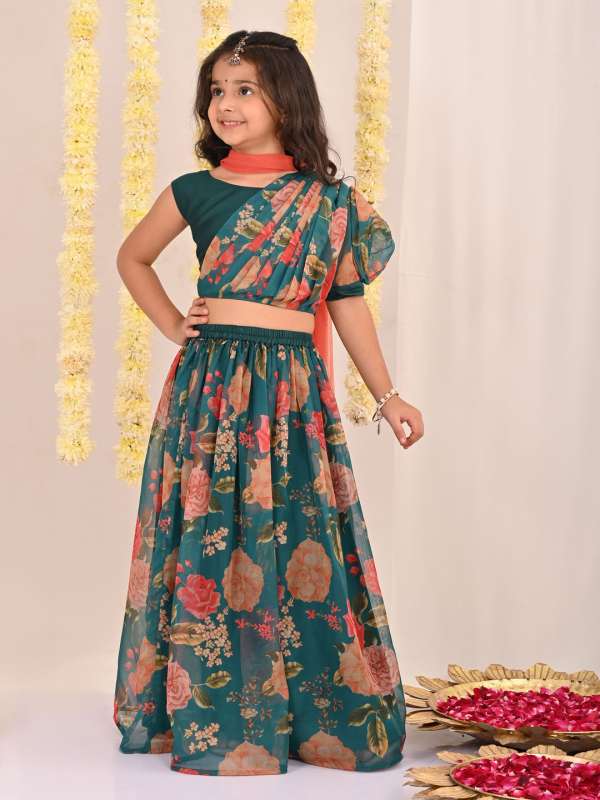 Myntra indo western lehenga shop