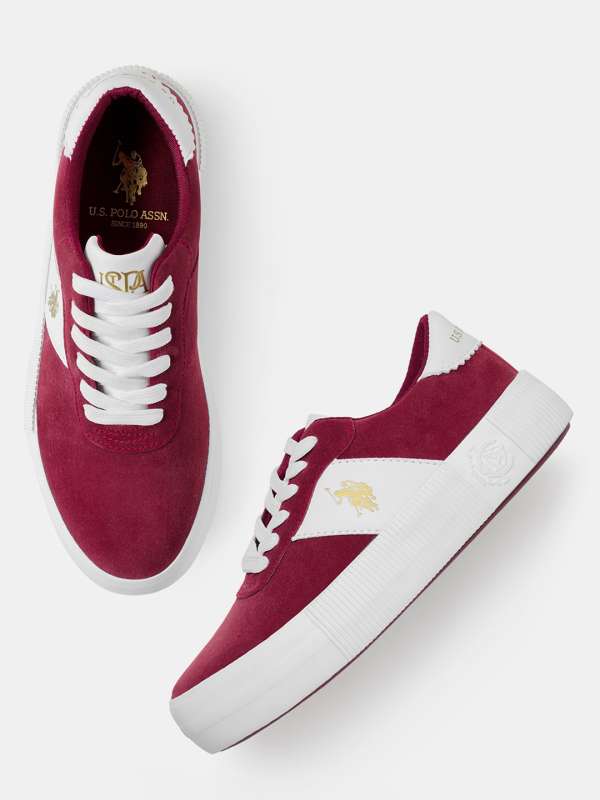 Us Polo Assn Burgundy Shoes Buy Us Polo Assn Burgundy Shoes