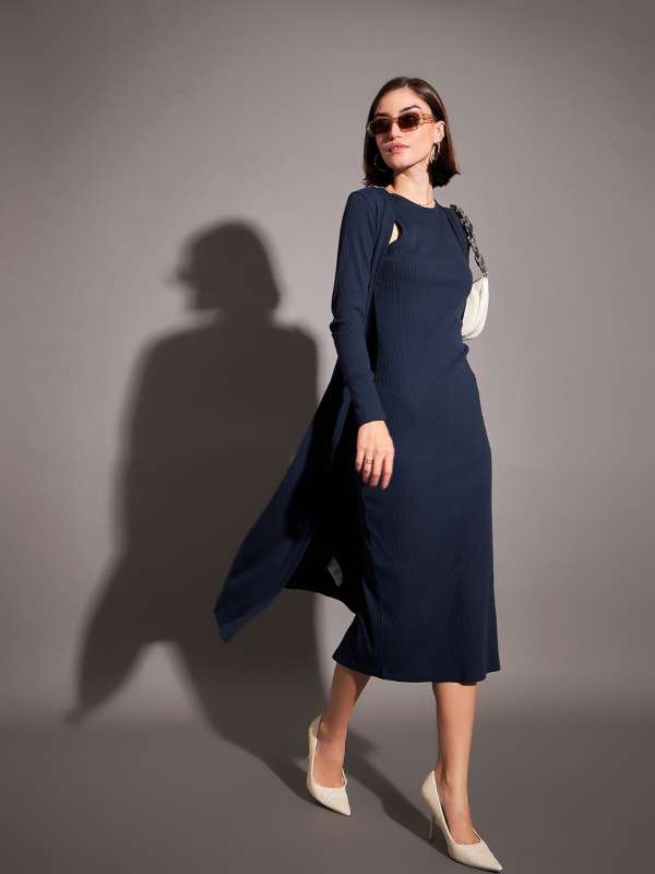 Navy blue shrugs for dresses cheap