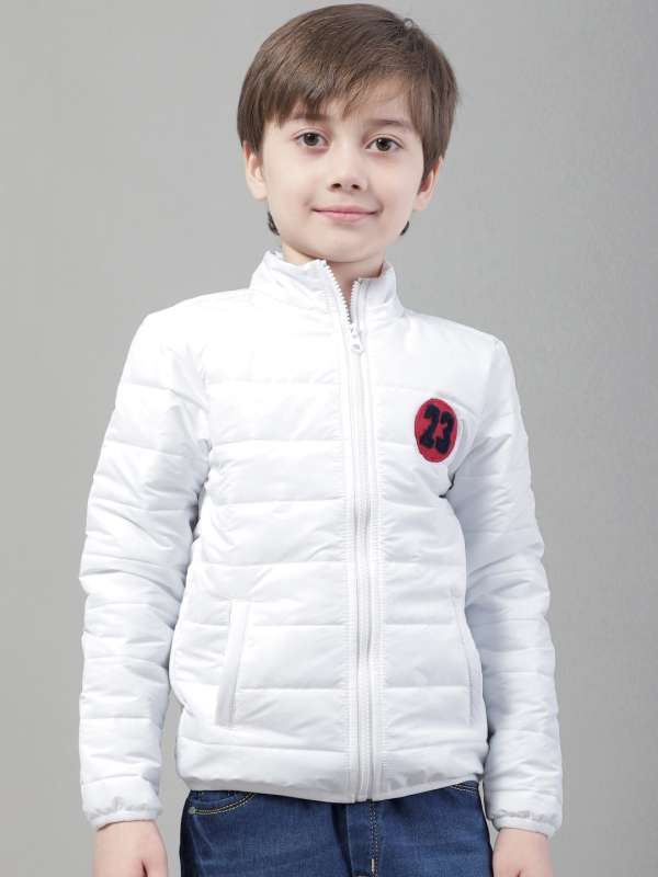 Boys White Jackets Buy White Jacket Online for Boys in India Myntra