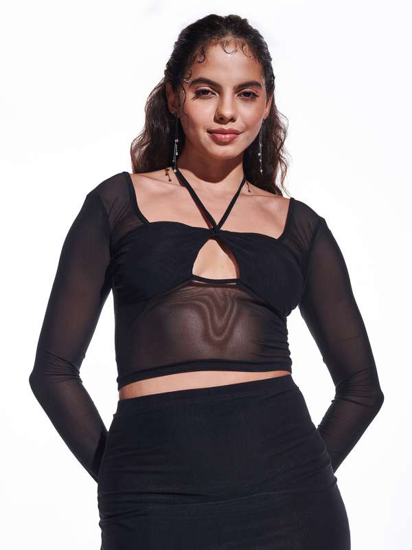 Mesh Top Buy Mesh Tops Online at Best Price in India Myntra