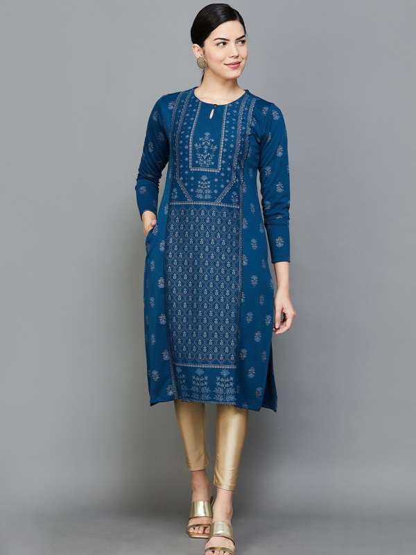 Melange kurtis online outlet
