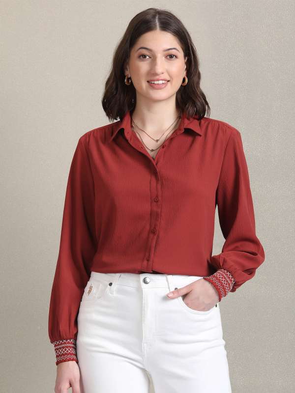 Women U S Polo Assn Shirts Buy Women U S Polo Assn Shirts online in India