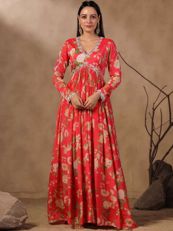 Meena bazaar anarkali suits top
