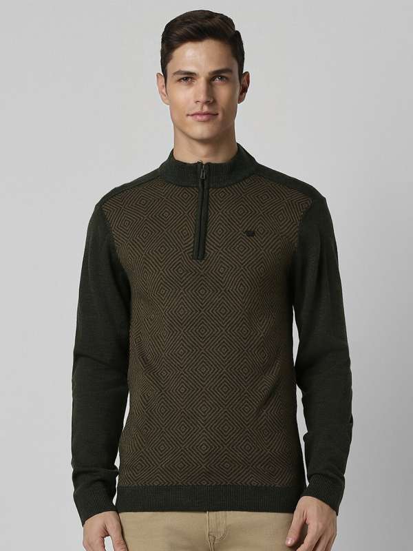 Peter England Zipper Sweaters Buy Peter England Zipper Sweaters online in India