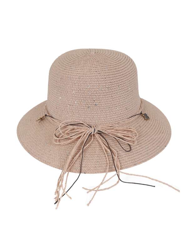 Sun Hats For Women Wide Brim Summer Straw Hat, UV Protection, Flower Ring,  Foldable Beach Cap at Rs 800/piece, गर्मियों की हैट in New Delhi
