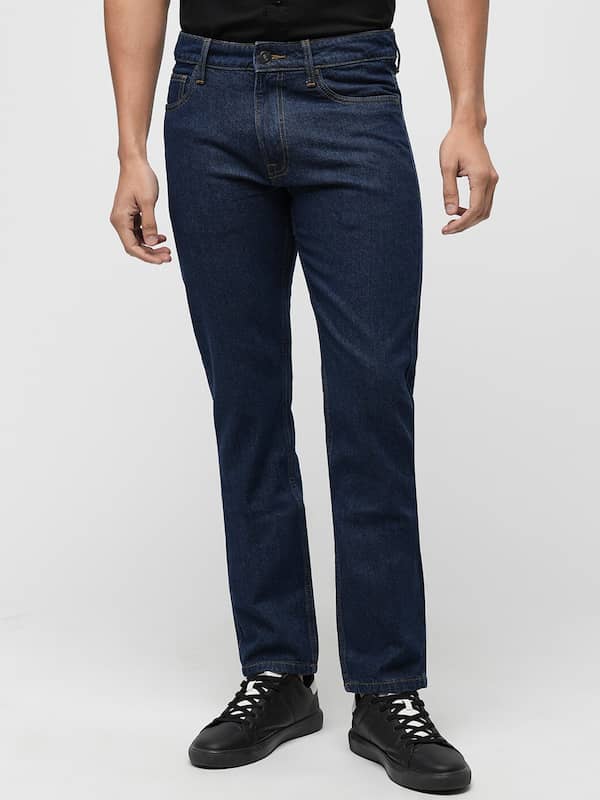 Buy Louis Philippe Jeans Blue Regular Fit Jeans for Mens Online @ Tata CLiQ-sonthuy.vn