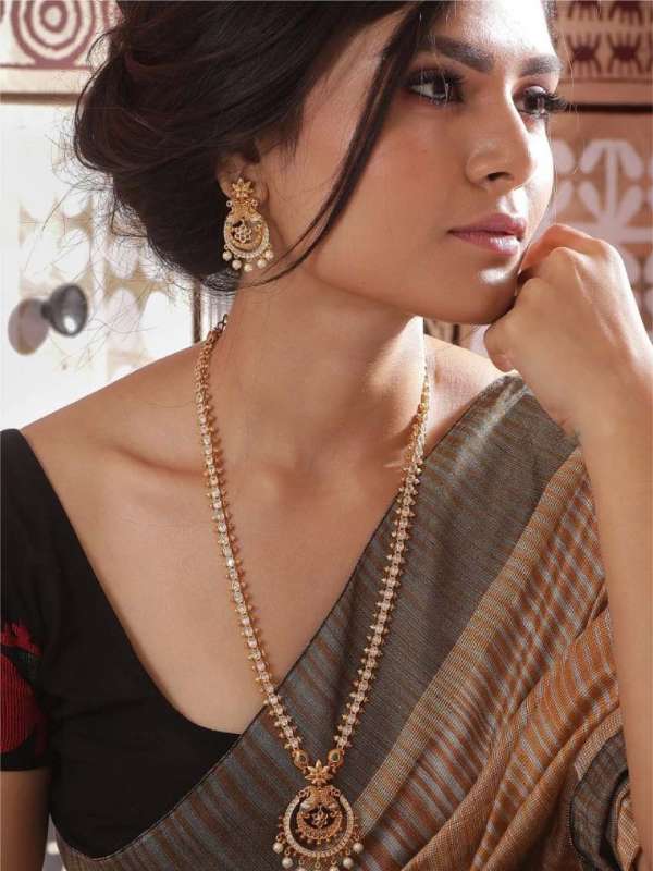 Antique necklace set online shopping on sale