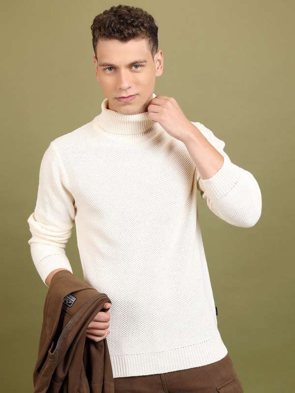 polo neck tops men's
