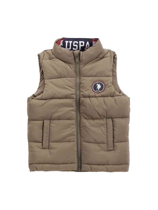 Us polo half sleeve jacket store
