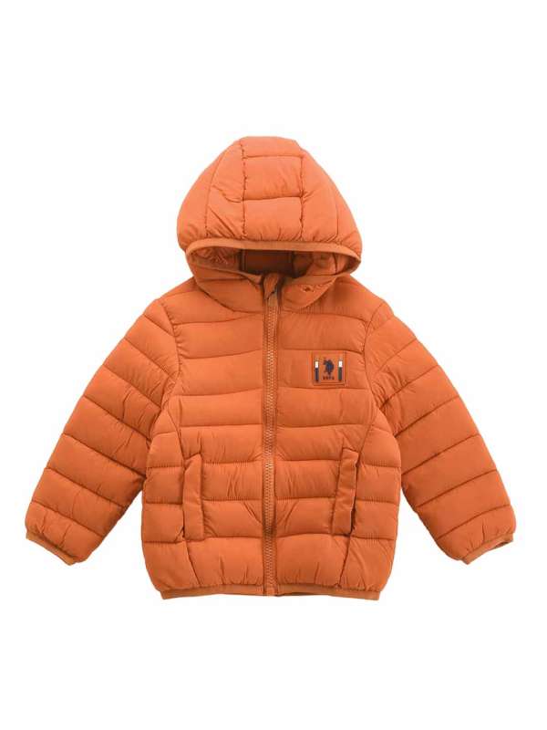 Orange winter coat new arrivals